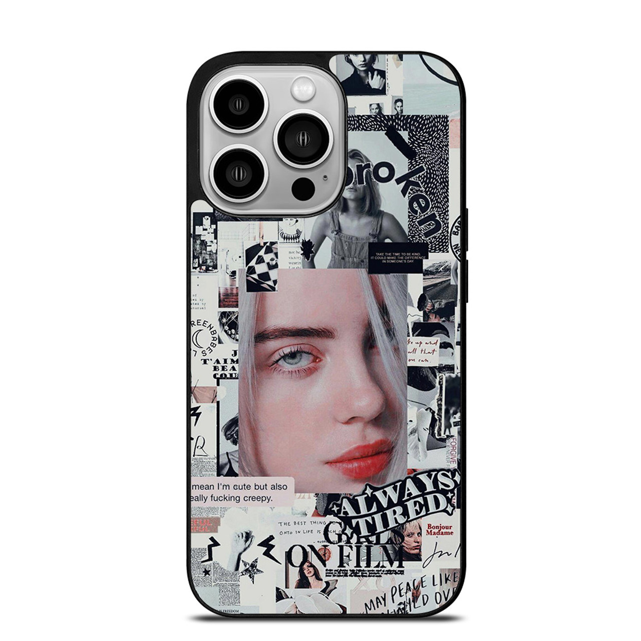 BILLIE EILISH COLLAGE 2 iPhone 14 Pro Case